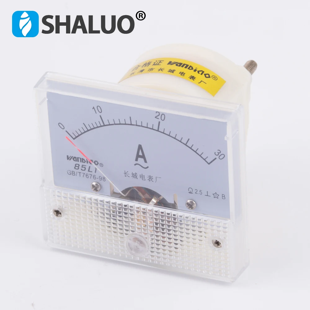 

Ampere meter 85L1 small Ammeter 0~30A AC Ampere meter mechanical pointer