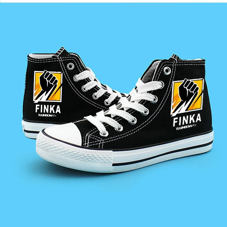 High-Q Unisex Anime Cos Tom Clancy's Rainbow Six Siege Low Flat Canvas Shoes plimsolls rope soled shoes High-Q Unisex Anime Cos Tom Clancy's Rainbow Six Siege Low Flat Canvas Shoes plimsolls rope soled shoes