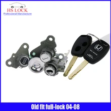 Профессиональные слесарные принадлежности для старых fit полный замок 2004-2008year с ключи от машины Слесарные Инструменты