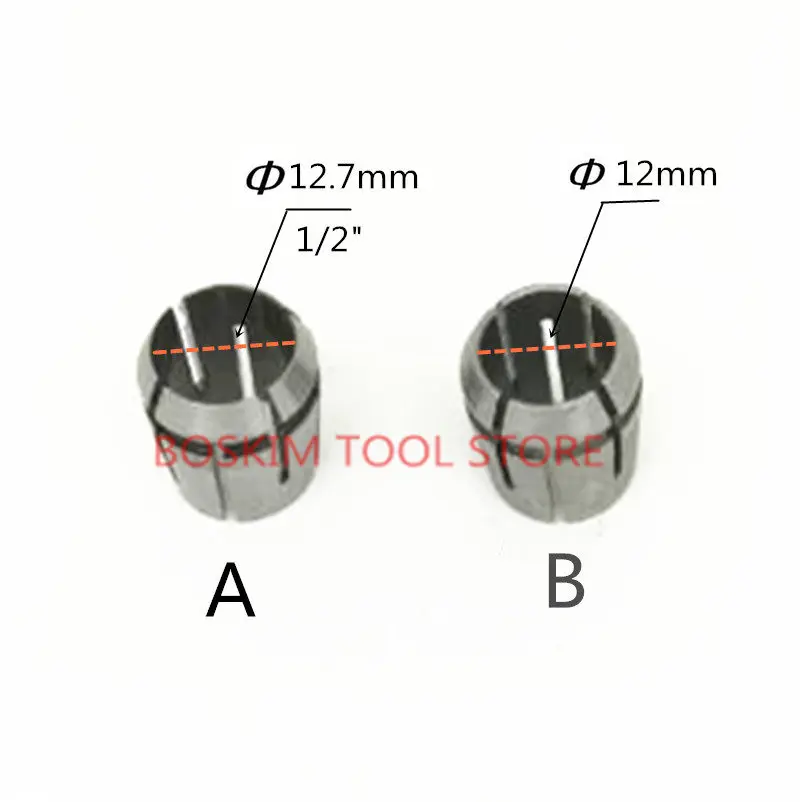 Цанга 1/2 &quot1/4&quot 3/8 &quot12 7 мм для MAKITA 763629 0 763622 4 763628 2 3612Y M3600 3612 3612T 3612C MT3600 3612BR 3600H MT360