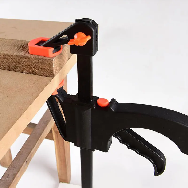 

4pcs 4 inch F Type Woodworking Clip Quick Grip Clamp Heavy Duty Carpenter Tool