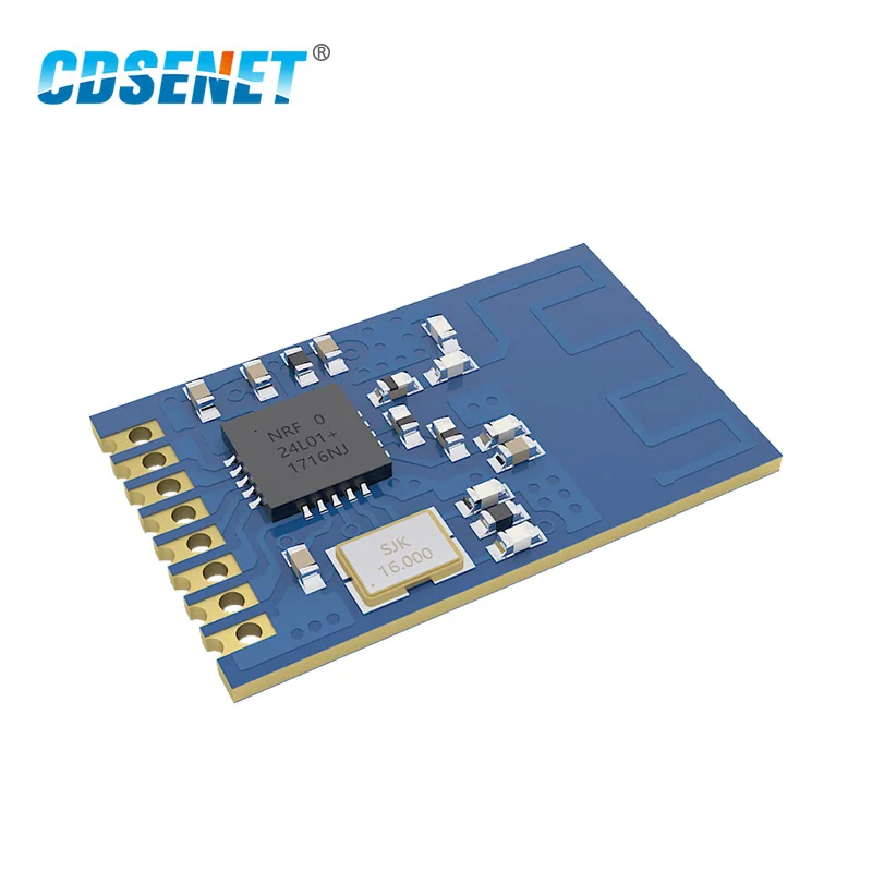 NRF24L01P 2,4 ГГц SPI E01-ML01S SMD беспроводной приемопередатчик CDSENET 2,4 ГГц беспроводной nRF24L01 PA rf модуль