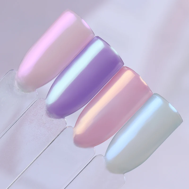 

1g Shell Powder Gradient Nail Glitters Shimmer Laser Powder Manicure Pigment Nail Art Dust Decoration