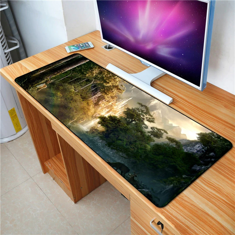 Fffas 70 30cm Forest Gaming Mouse Pad Xl Large Padmouse Gamer Big
