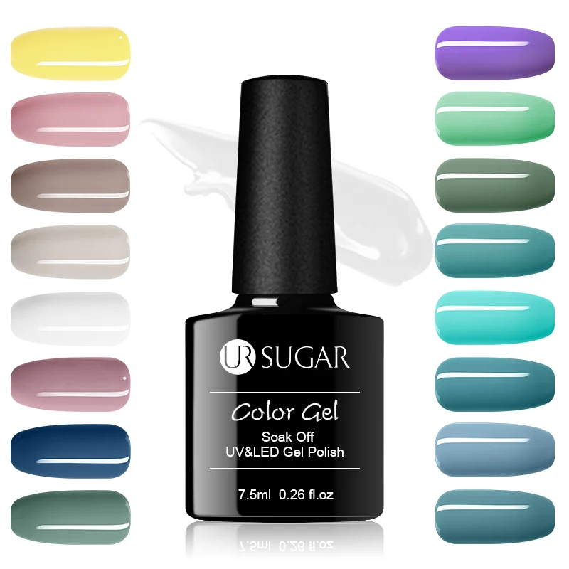 

UR SUGAR Gel Primer UV LED Gel Base Primer Soak Off Gel Polish Colorful Nail Polish Gel Semi Permanent Varnish