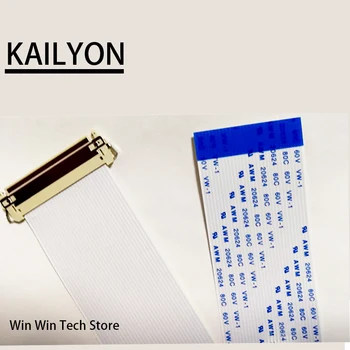

Flexible Flat Cable FFC Cable 30 Pin 1.0 Pitch Oppsite Direction With Connector For TTL LCD Monitor 25cm*3.1cm