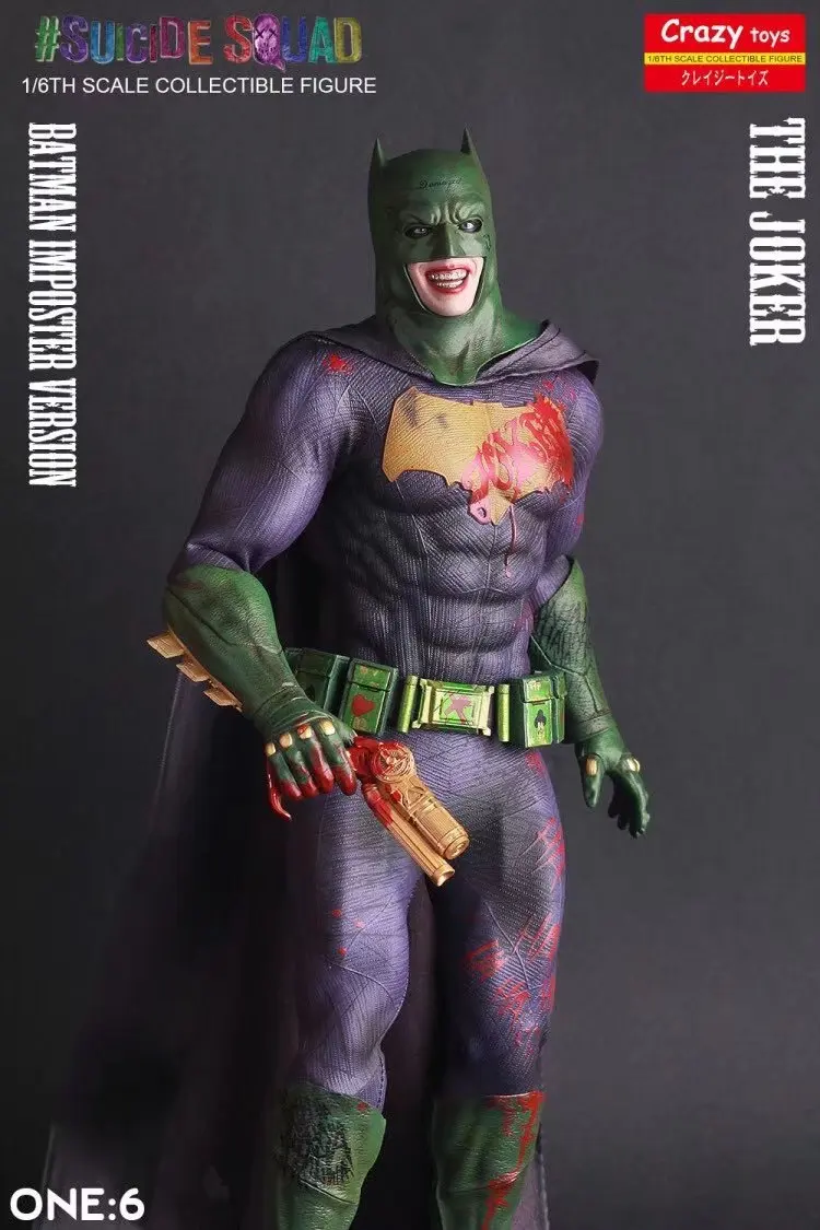 Crazy Toys 1:6 Batman Imposter Ver. Joker Action Figure PVC Toy Brinquedos Anime | Игрушки и хобби