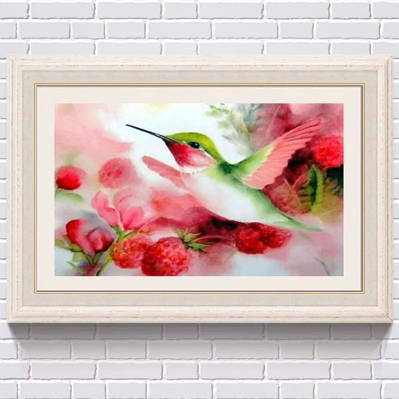 Hummingbird 5D DIY Алмазная картина сверло для вышивки рукоделия вышивка крестиком набор