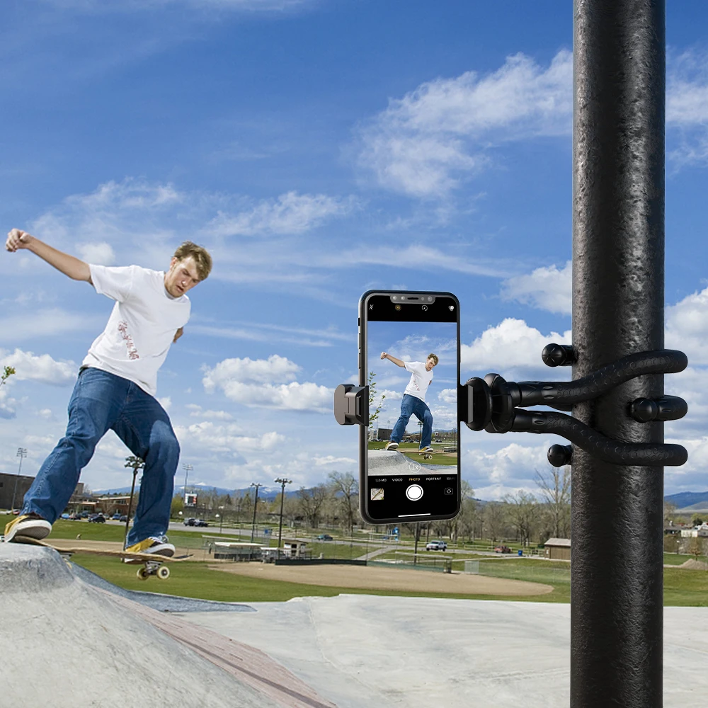 2 в 1 портативный Настольный Гибкий штатив для Go Pro с поворотом на 360