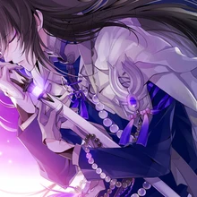 S0539 Аниме Онлайн игра тукен ранбу джузумару меч цунецугу W/белые ножны& ожерелье 41"