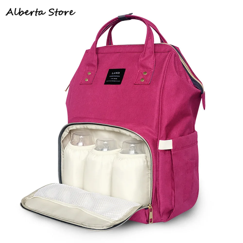 

2019 New Mummy Maternity Backpacks Nappy Bag Brand Large Capacity Baby Bag Travel Backpack Travel Bag Fashion Shoulder Portable
