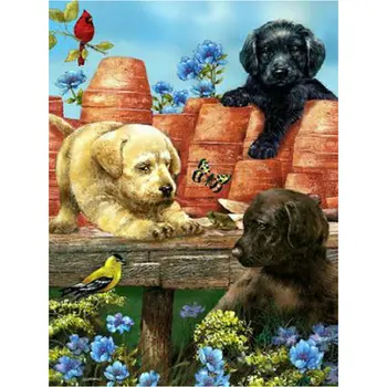 

Needlework 5D diamond embroidery butterfly full resin diamond with picture home decor mosaic diy diamond painting Sparrow,dog