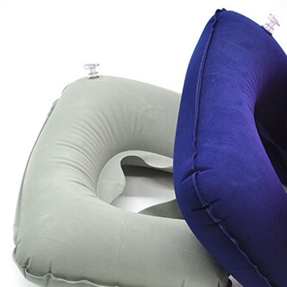 Inflatable U Shaped Travel Pillow Neck Car Head Rest Air Cushion for