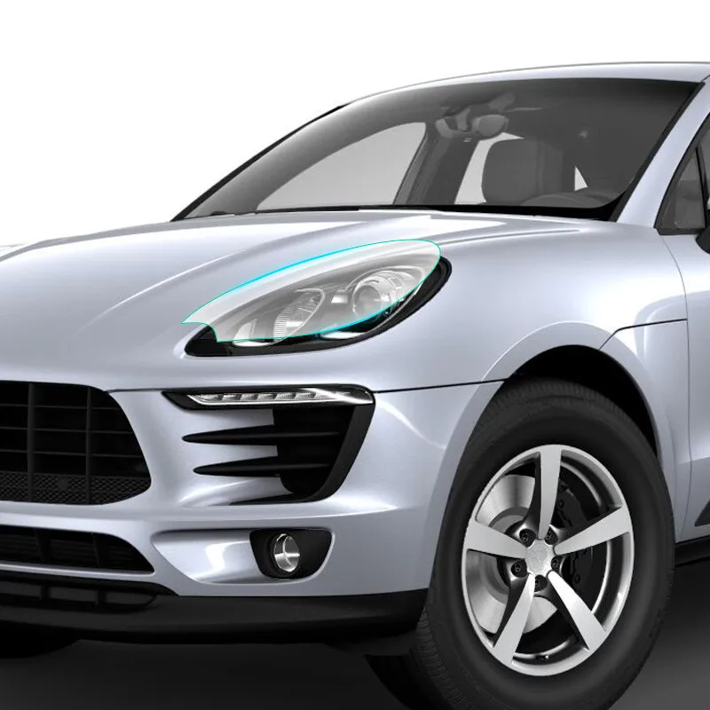 Защитная пленка для автомобильных фар из ТПУ B Pillar C прозрачная наклейка Porsche Cayenne