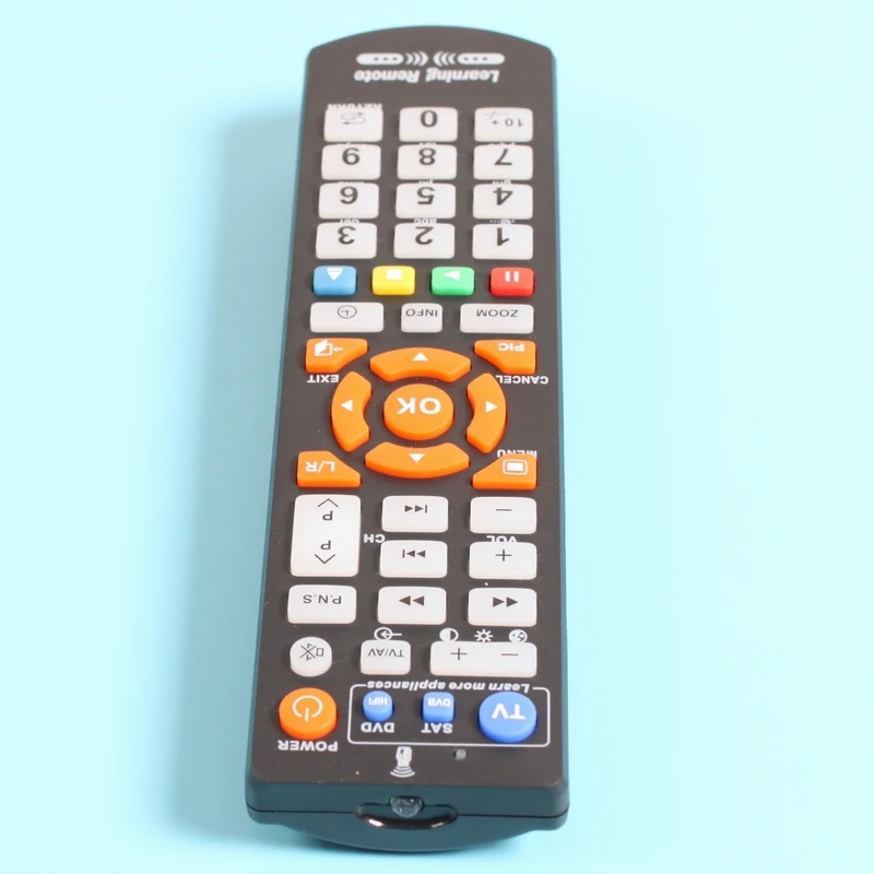 45keys Universal Remote control with learn function, controller for TV,STB,DVD,DVB,HIFI, L336 work for 3 devices.
