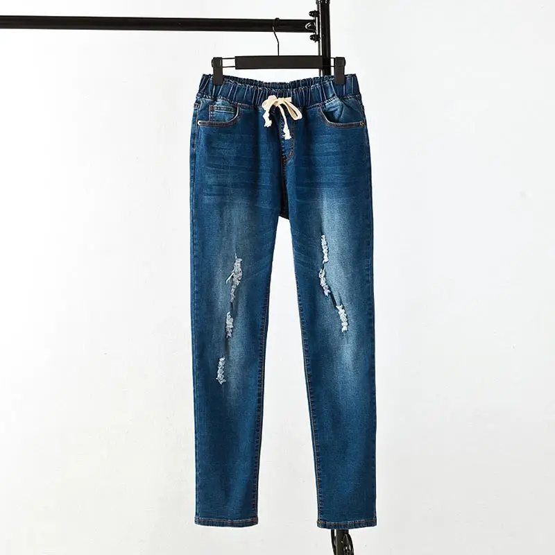 Aliexpress.com : Buy S41 Autumn Casual Women Jeans Plus Size 3XL Woman ...