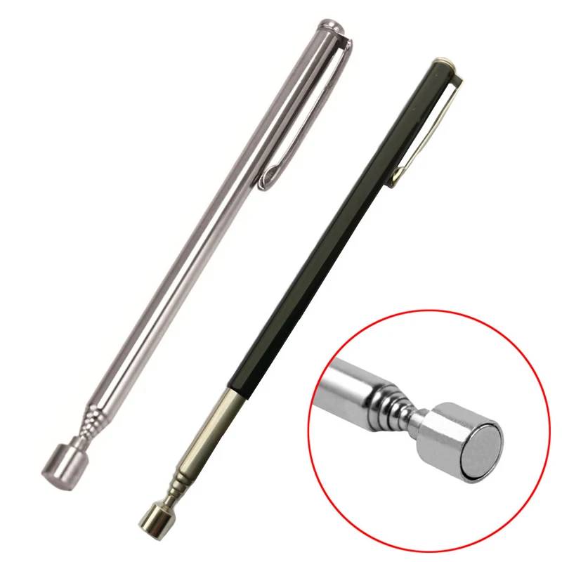 Mini Portable Telescopic Magnetic Magnet Pen Handy Tool Capacity For Picking Up Nut Bolt Extendable