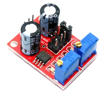 

50pcs/lot NE555 Pulse Frequency Duty Cycle Adjustable Module Square Wave Signal Generator
