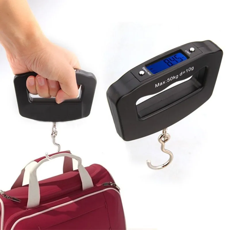 Portable Handheld Mini 50kg/10g Luggage Weight Weighing Scales Digital