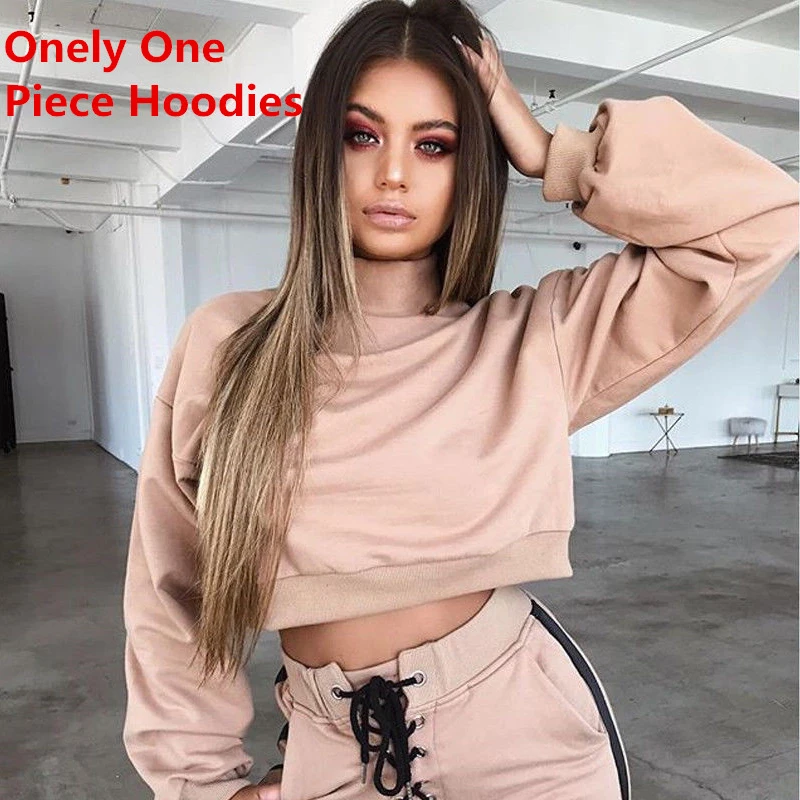 

Womens 2 PCS 2018 New Brand Tracksuits Set Ladies Striped Active Long Sleeve Solid O-Neck +Pants