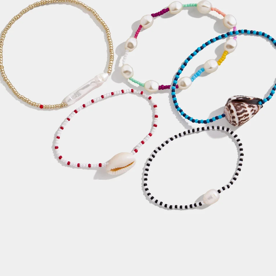 baublebar freshwater pearl stretch elastic bead bracelet for women jewelry boho bohemianin ID