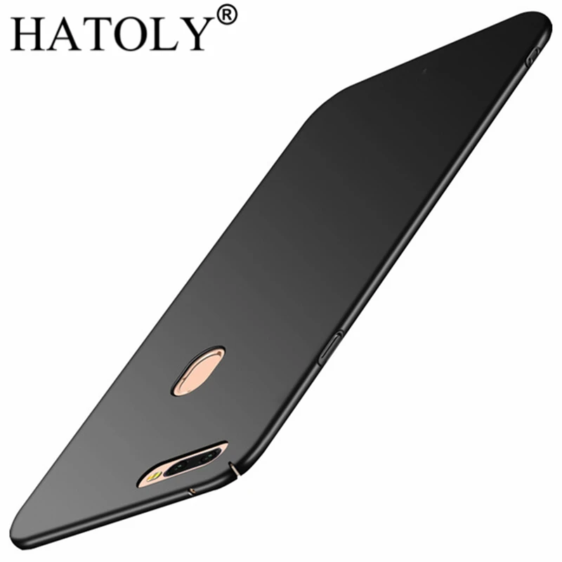 

For OPPO F9 Case OPPO F9 Ultra-thin Smooth Cover Hard PC Protective Back Case for OPPO F9 2018 Free Shipping HATOLY 6.3