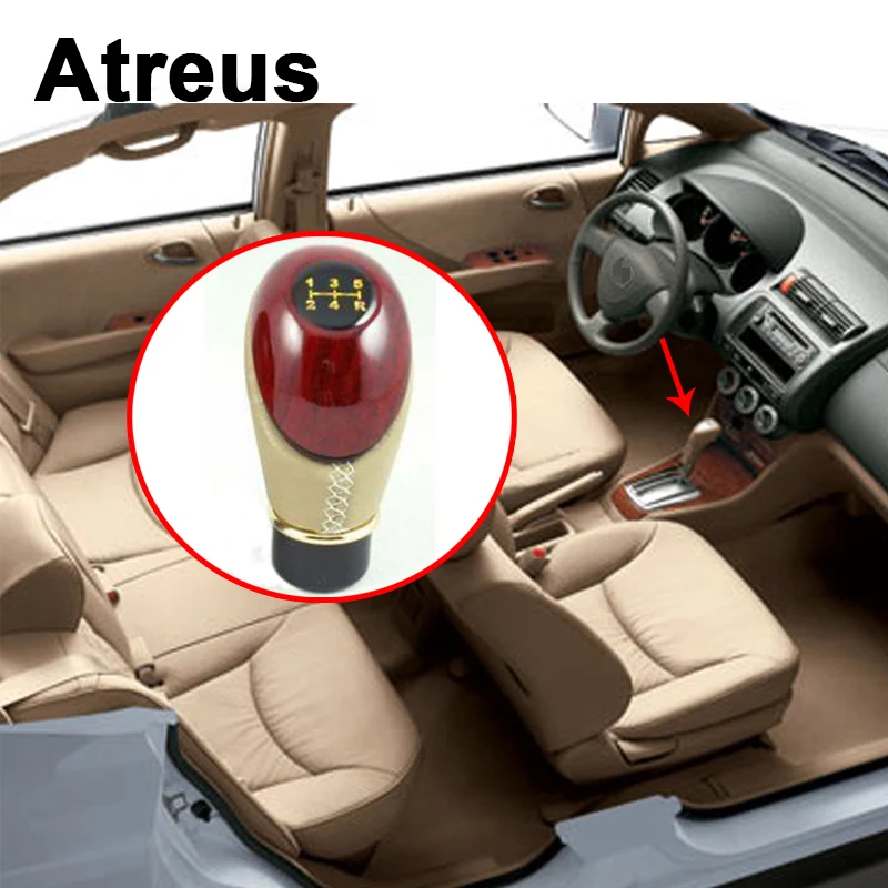 Ручка рычага переключения передач Atreus для Lexus Honda Civic Opel astra h j Mazda 3 6 Kia Rio Ceed