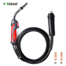 Перезагрузка сварочный фонарь MB24 MIG пистолет 250A CO2 AK24 Mag пистолет Mig фонарь Mag фонарь три метра для Mig Weding Mig машина фонарь