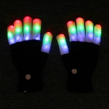 ITimo светильник с изменяющимся цветом для пальцев, креативный милый мигающий светильник для перчаток, светодиодный ночник, новинка, светильник, подарок для детей