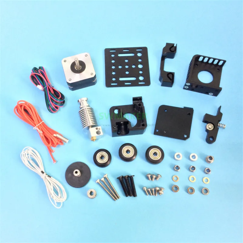 Универсальный 3D принтер 1 75 мм + V6 hotend с V слотом Openbuilds X осевой слайдер|Детали и