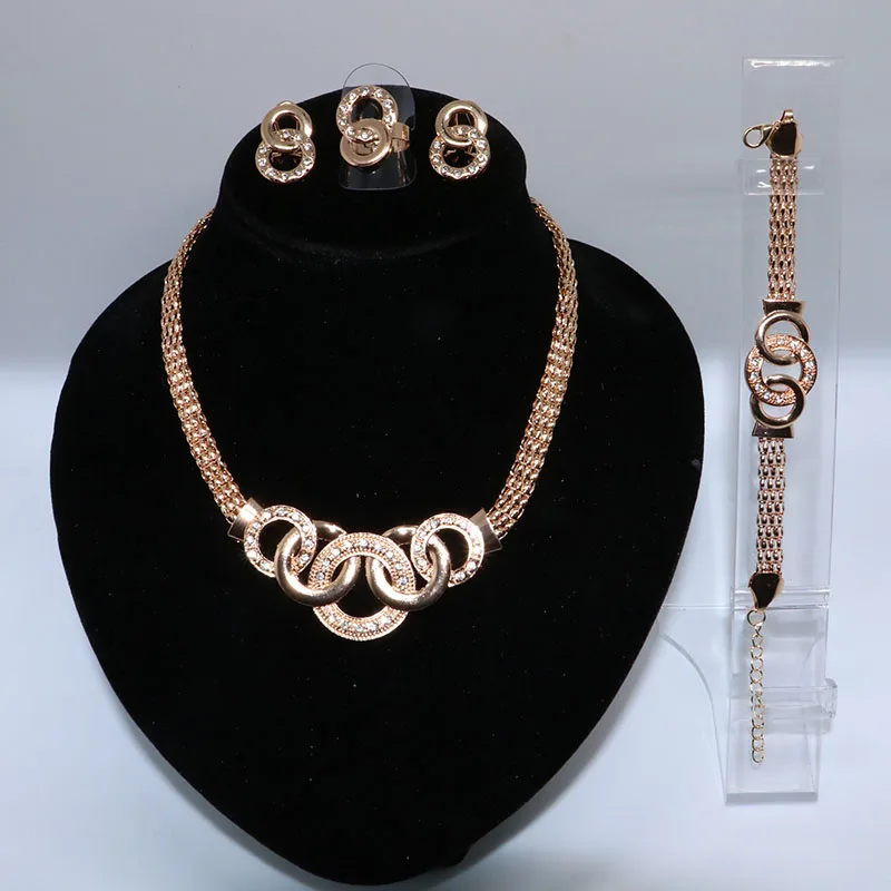5pcs/set New Arrivals Top Quality Jewelry Sets Included Earrings