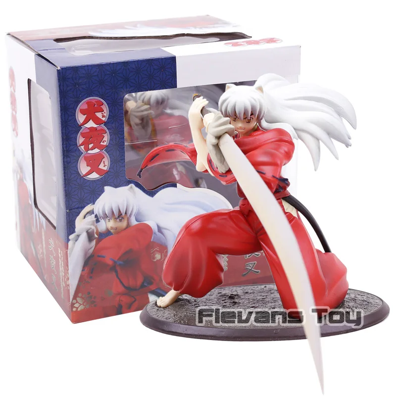 

InuYasha A Feudal Fairy Tale Inu-yasha 1/8 Scale PVC Figure Toy Collection ACGN Figurine Model