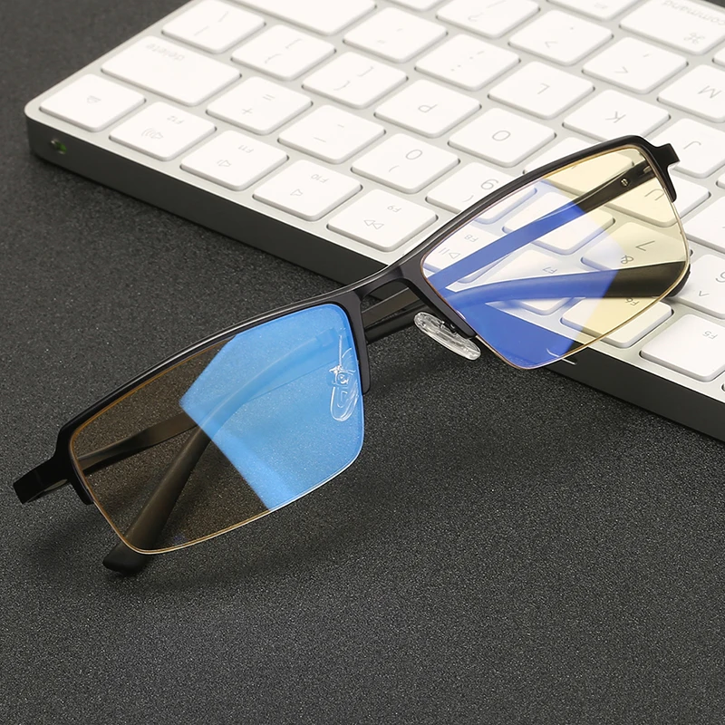 Anti Blue Light Ray Goggles Unisex Protection Eyewear Titanium Frame