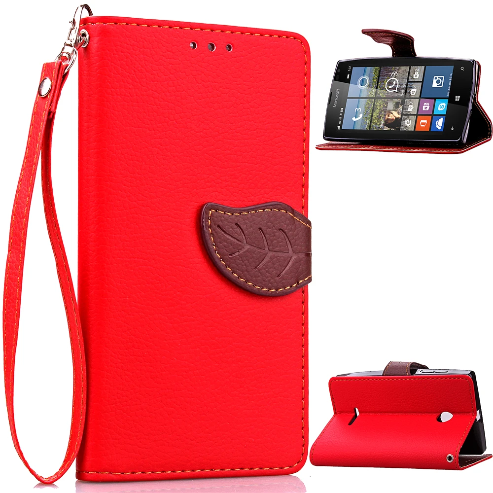 Роскошный кожаный кошелек флип чехол для Nokia microsoft Lumia 532 чехол для сотового телефона чехол Подставка для держателя карты для Lumia 532