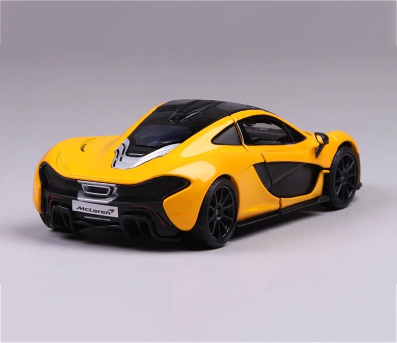 Очень классные сплав спорткар модели для малыша мальчиков 1/24 Dicast Модель автомобиля желтый/оранжевый красного цвета для Детский подарок