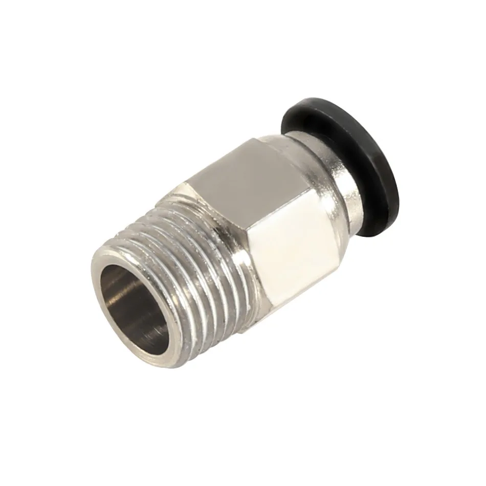 Pneumatic Connector Pc4-01 1.75mm 3mm Ptfe Tube Quick Coupler For E3d V6 For J-head Fittings Reprap Hotend Fits 3d Printer Parts