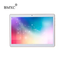 BMXC Tabletas de 10 Pulgadas 3G Android Phablet PC Tab Pad 10 “IPS 1280×800 MTK Quad Core 2 GB RAM 32 GB ROM Dual SIM Card WIFI Bluetooth