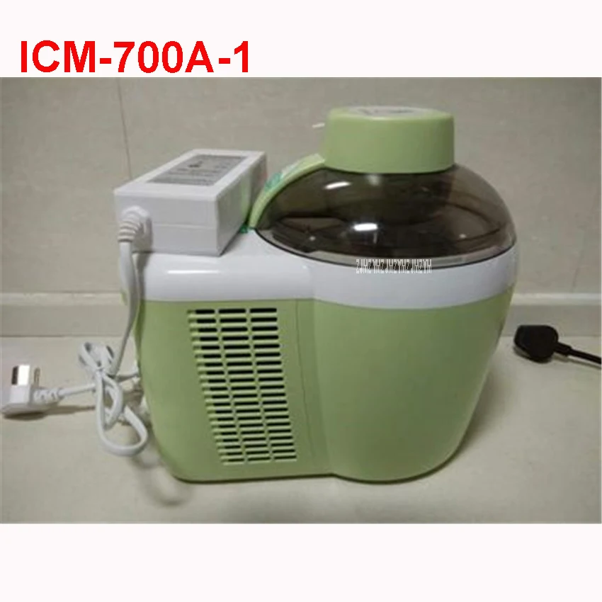 ICM-700A-1 220 В/50 Гц Высокое качество Новая машина для мороженого мини фрукты самодельный Лед Крем автоматическая кофеварка для детей 600 мл