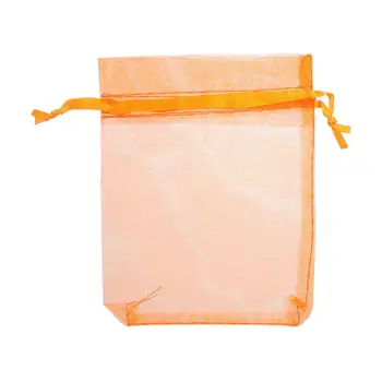 

100PCs 10x15cm Mixed Colors Organza Jewelry Gift Present X-mas Pouch Bags
