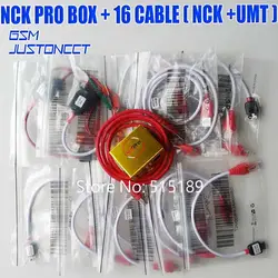 Gsmjustoncct 2019 новые оригинальные NCK PRO BOX/nck Pro 2 коробки (поддержка NCK + UMT 2 в одном) для huawei Y3, Y5, Y6 + 15 кабели