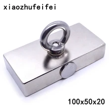 1pc Ture N50 Block 100 x 50 x 20 mm Salvage magnetic Super Strong high quality Rare Earth magnets Neodymium Magnet 100*50*20 mm