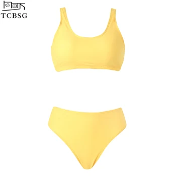 

TCBSG 2019 New Arrival Sexy Swimwear Women Padded Bikini Set Swimsuit Bathing Suit Swimwear For Women Brazilian Biquni S~XL