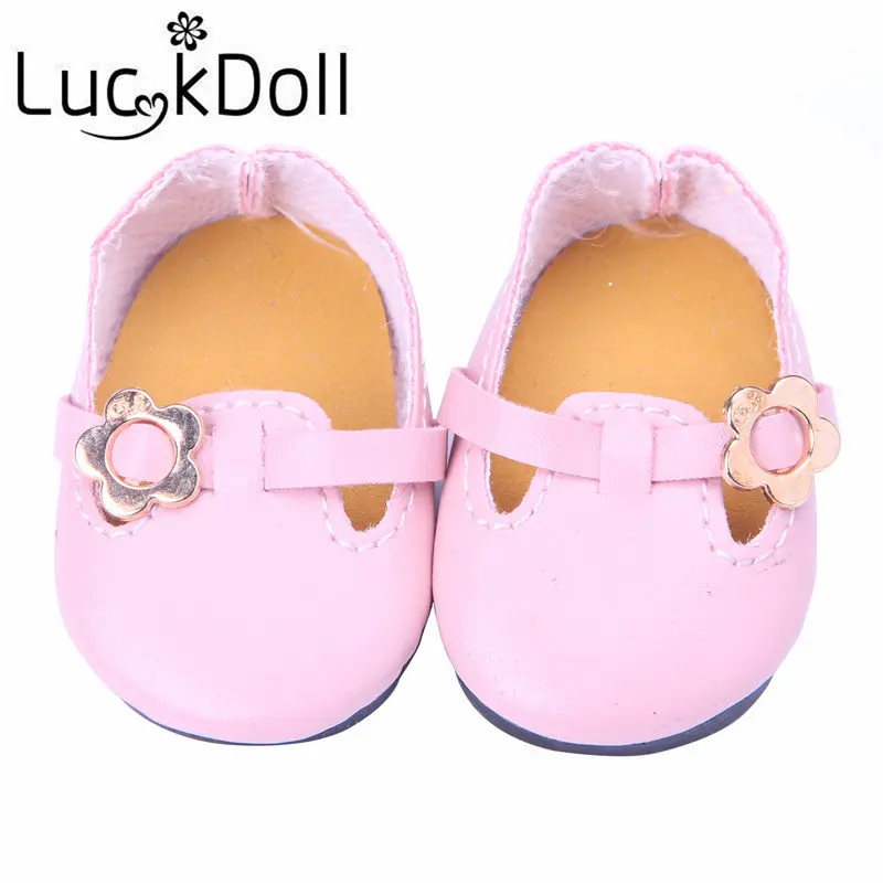 Luckdoll одноцветное цвет милые модная обувь для дюймов 18 дюймов американские куклы интимные Аксессуары куклы