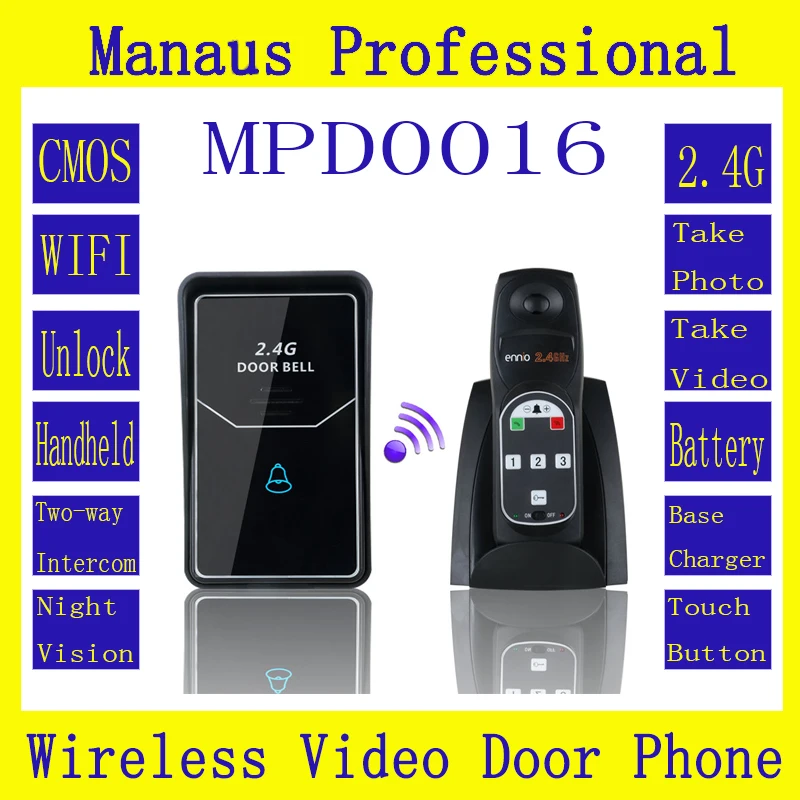 High Quality 2.4G Digital Wireless System Door Bell wireless
