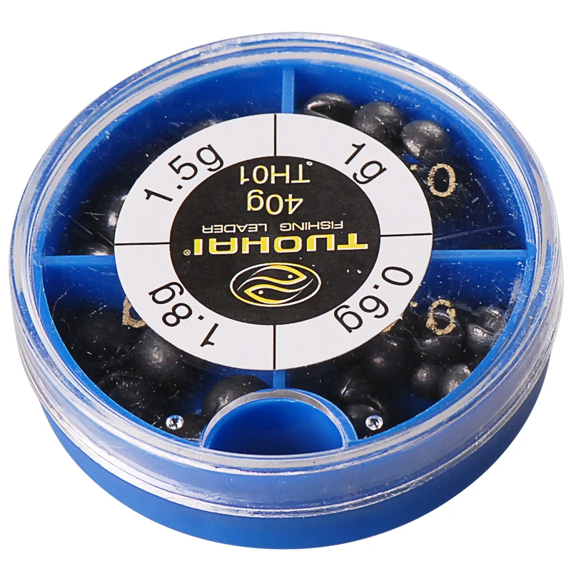 Wholesale 76pcs/Lot Round Split Shot Fishing Tools Pesca Acesorios Lead