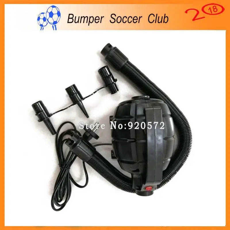 800 Вт Электрический воздушный нагнетательный вентилятор для Пузырькового футбола, бамперного мяча, Пузырькового футбола, водяной цилиндр, шар для зорбинга