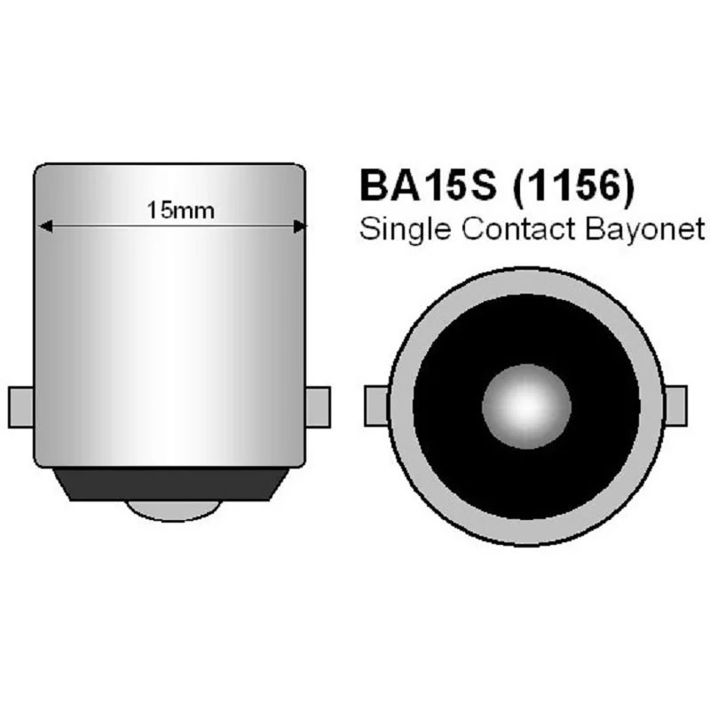 1 шт. Новый 1156 BA15S P21W 7506 R5W 3030 светодиодный задний фонарь для автомобиля стоп сигнал