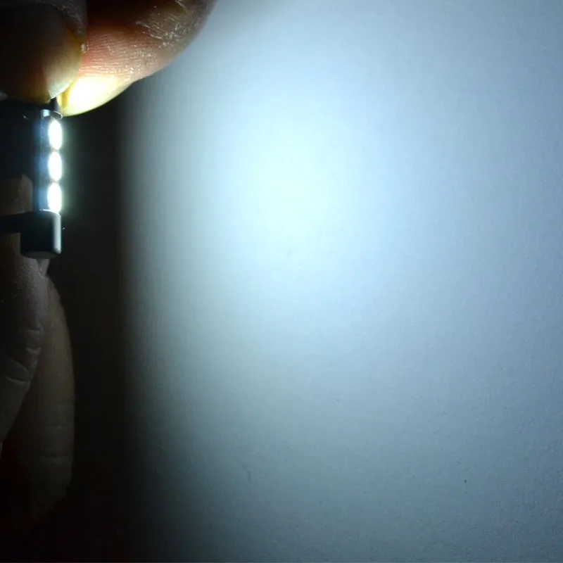 ȫ�� �佺�� �� LED ����, �ڵ��� ȭ��� �ſ� ����, �������� ǻ�� ����Ʈ, ȭ��Ʈ, T6.3, 28mm, 31mm, 3 SMD, 5050, 12V, 10 ��