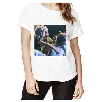 

one direction 2018 summer and autumn new short-sleeved t-shirt female O-neck loose cotton shirt shirt WT2771