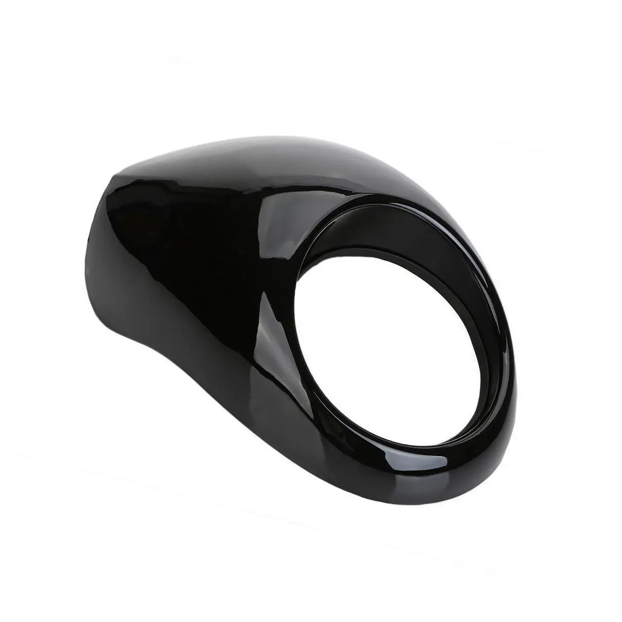 Глянцевый черный 5 3/4 &quotмаска на фару обтекатель Flyscreen козырек для Harley 1200 883|Полные